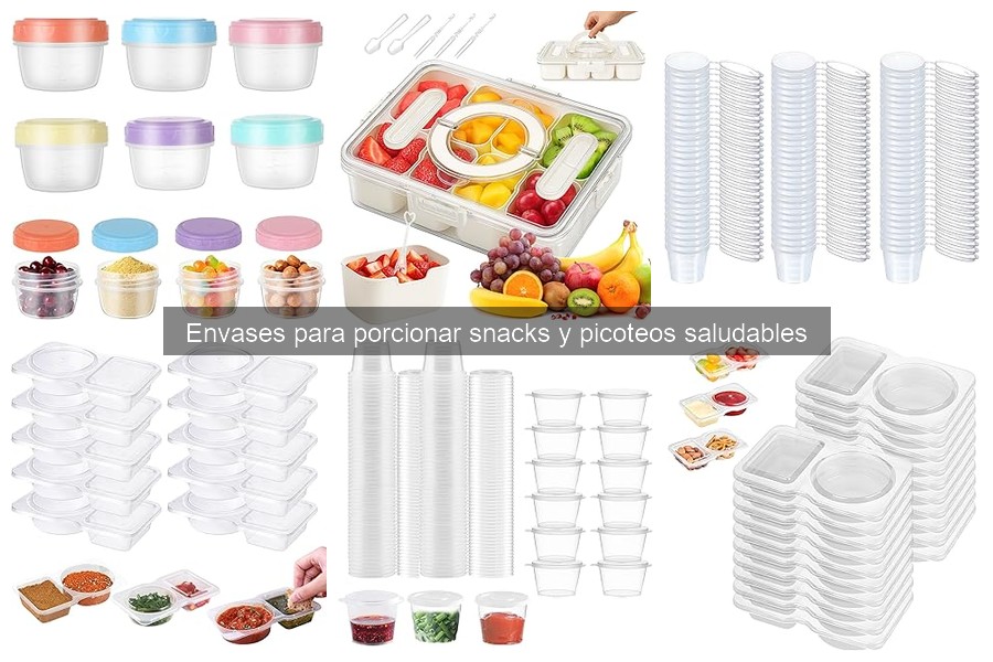 Envases para Porcionar Snacks Saludables: ¿Qué Son?