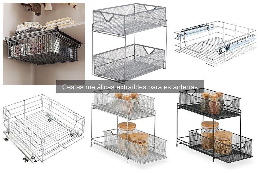 Errores comunes al elegir cestas metálicas extraíbles
