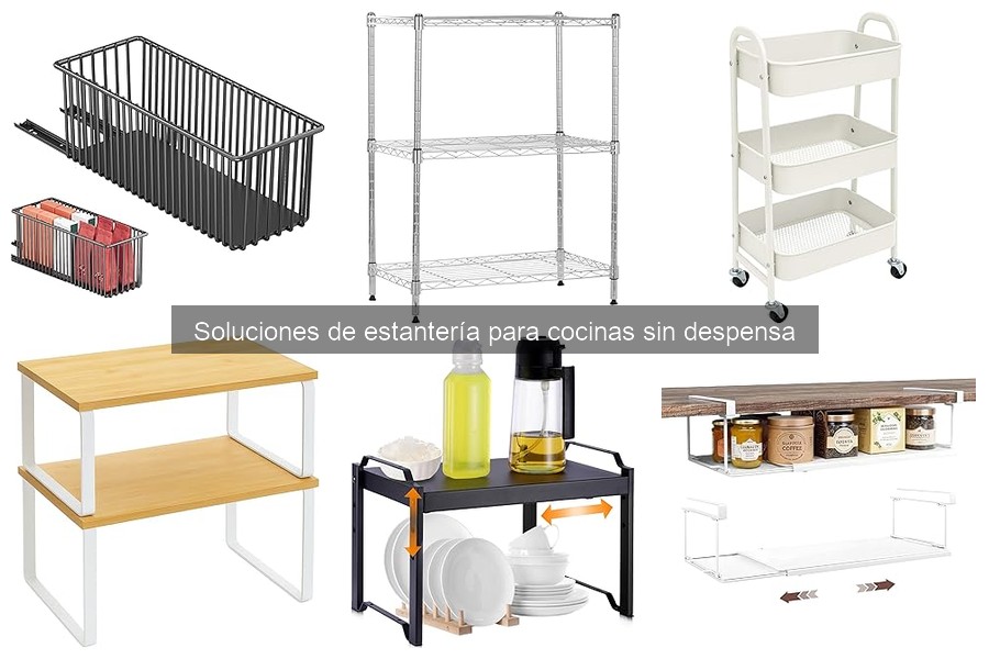 Errores comunes al elegir estanterías para cocinas pequeñas