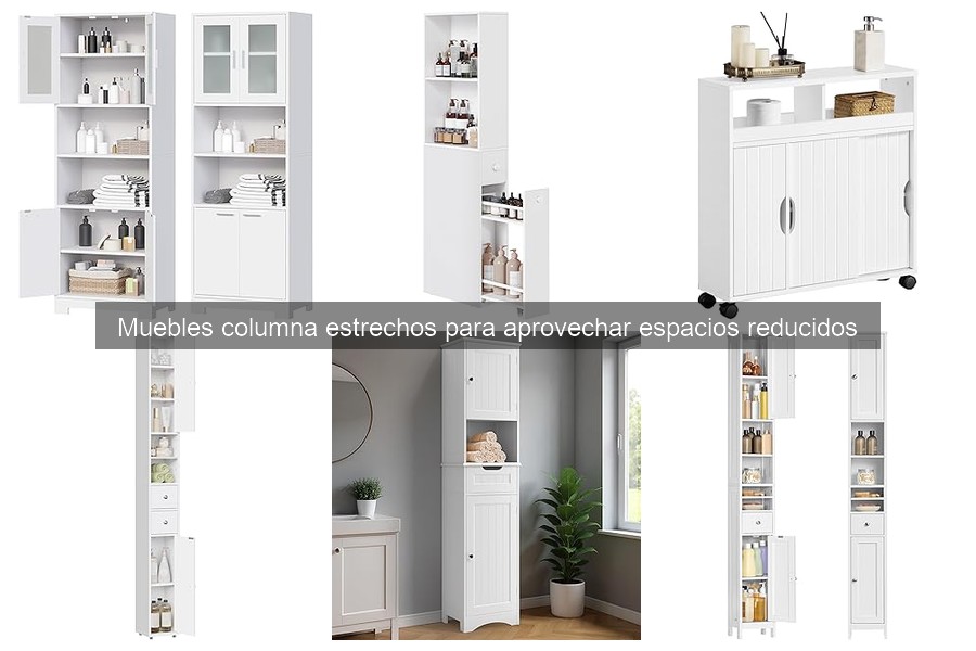 Errores comunes al elegir muebles columna estrechos