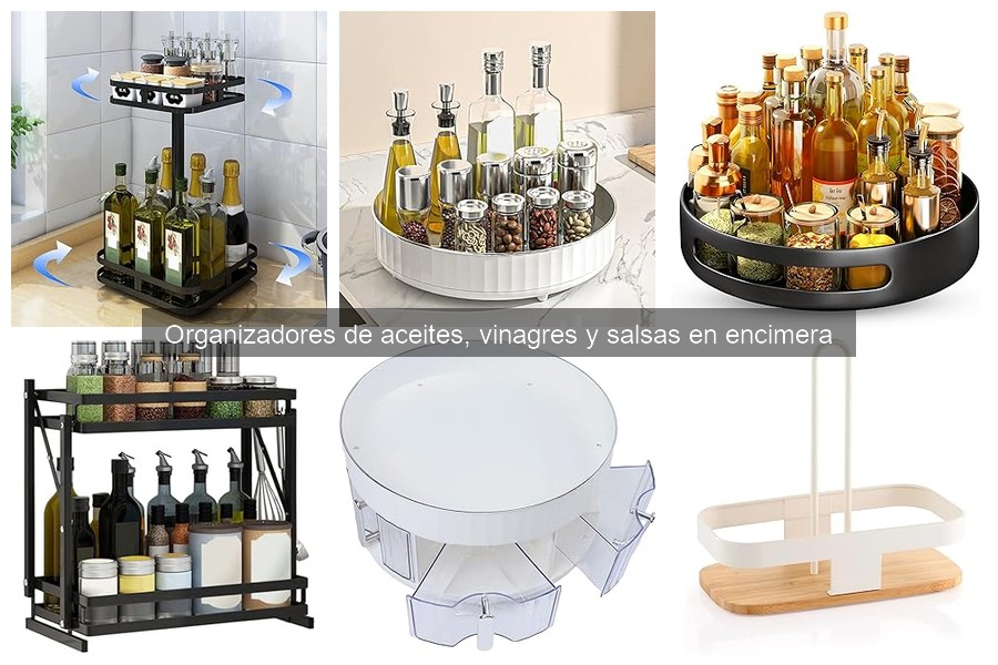 Errores comunes al elegir organizadores de aceites y vinagres