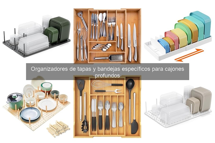 Errores comunes al elegir organizadores de tapas y bandejas