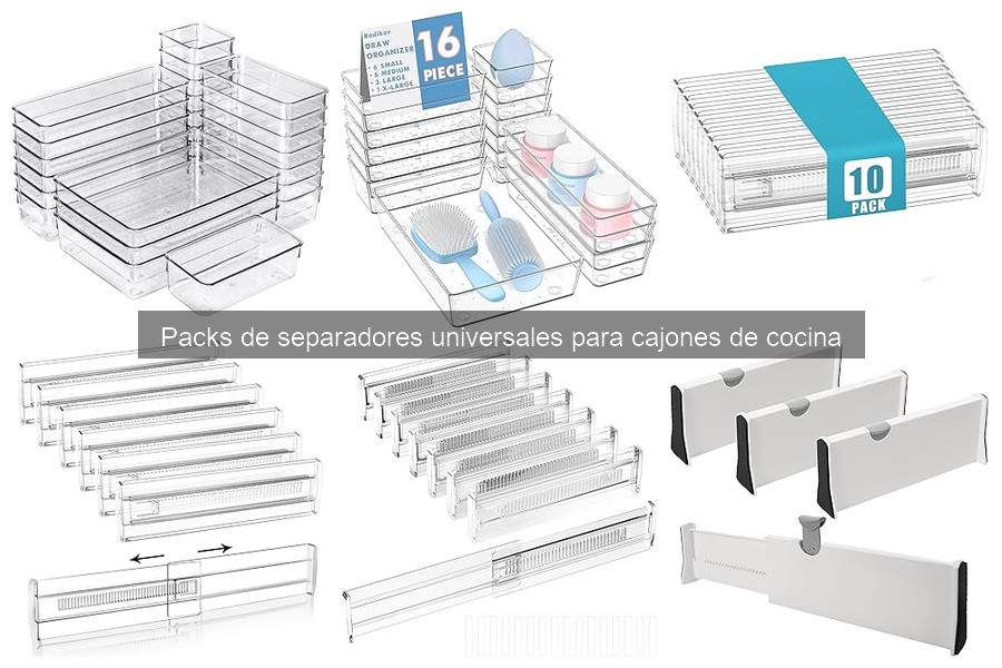 Errores comunes al elegir separadores para cajones de cocina