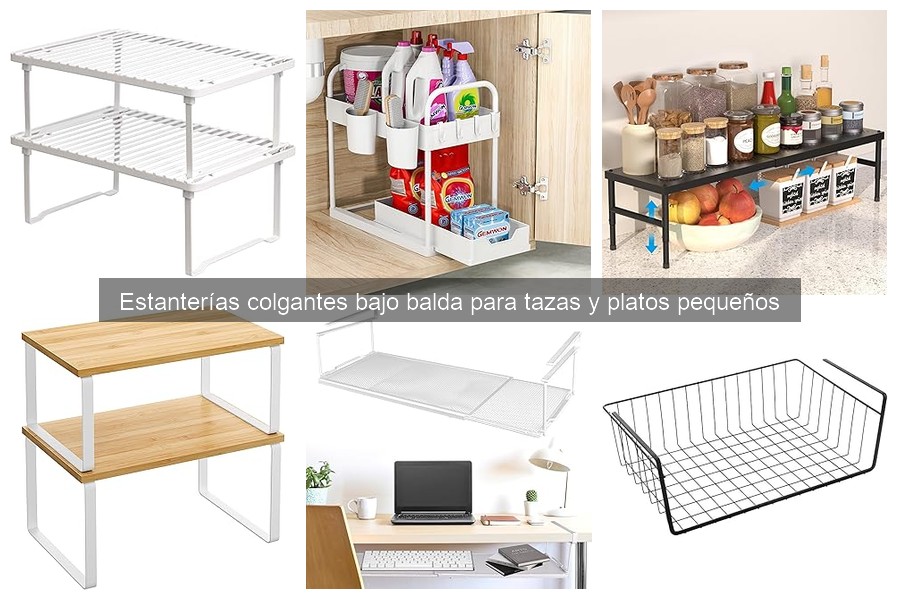 Errores comunes al instalar estanterías colgantes en cocina