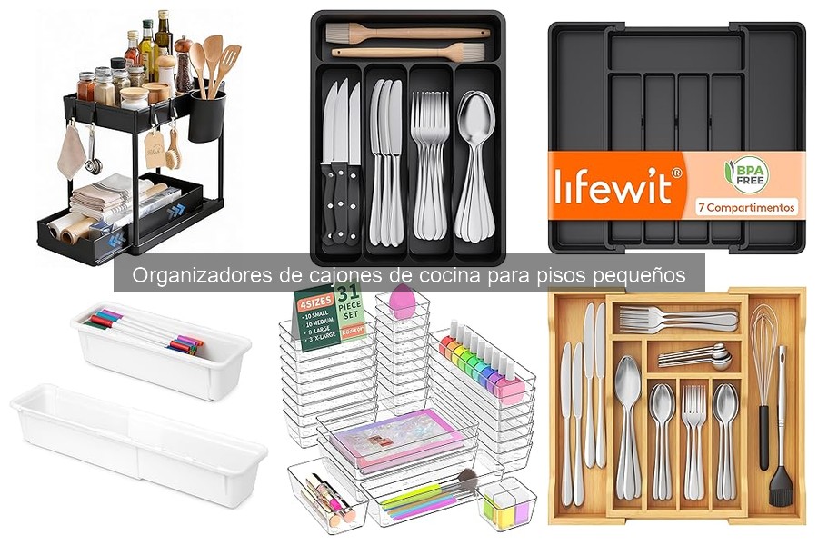 Errores comunes al organizar cajones de cocina en pisos pequeños