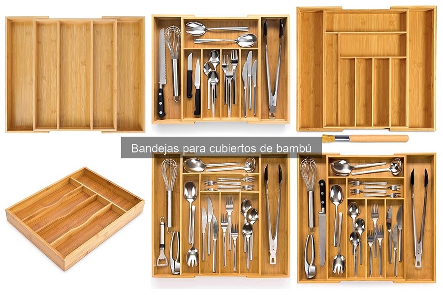 Errores comunes al usar bandejas de cubiertos de bambú