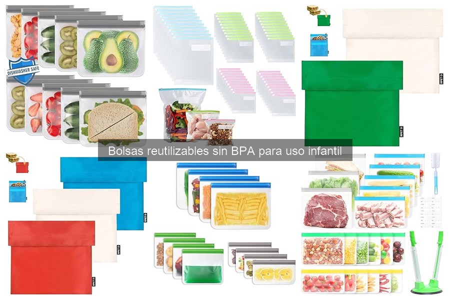 Errores comunes al usar bolsas reutilizables sin BPA para niños