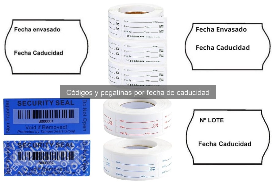 Errores comunes al usar códigos y pegatinas de caducidad