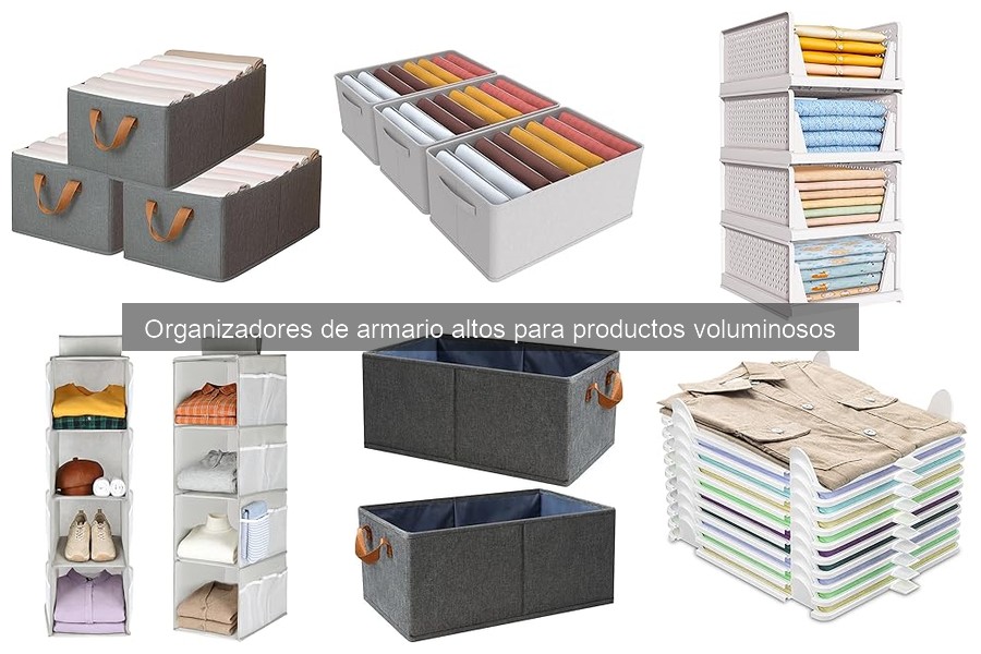 Errores comunes al usar organizadores de armario altos