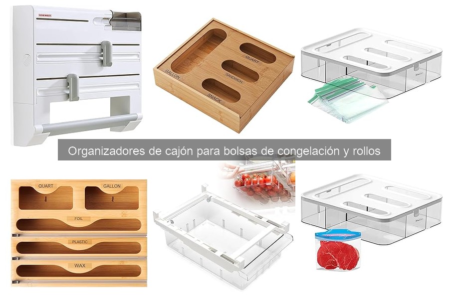 Errores comunes al usar organizadores de cajón para bolsas de congelación
