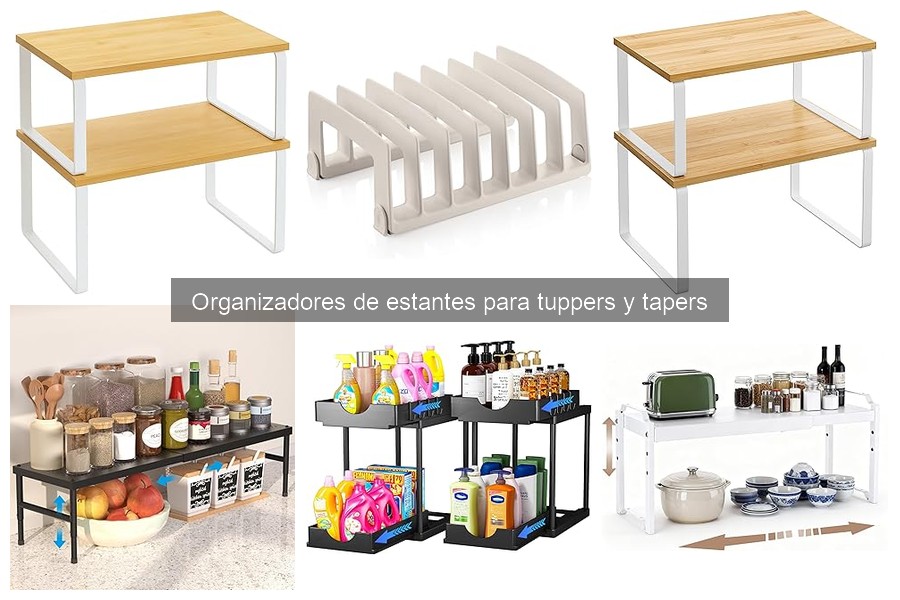 Errores comunes al usar organizadores de estantes para tuppers