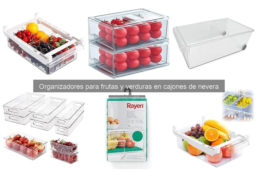 Errores comunes al usar organizadores de frutas y verduras