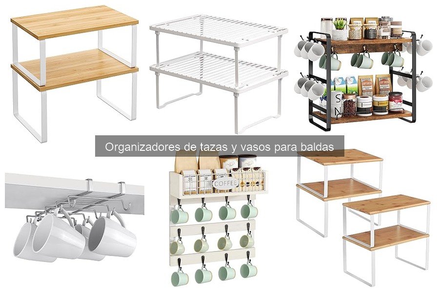 Errores comunes al usar organizadores de tazas en la cocina