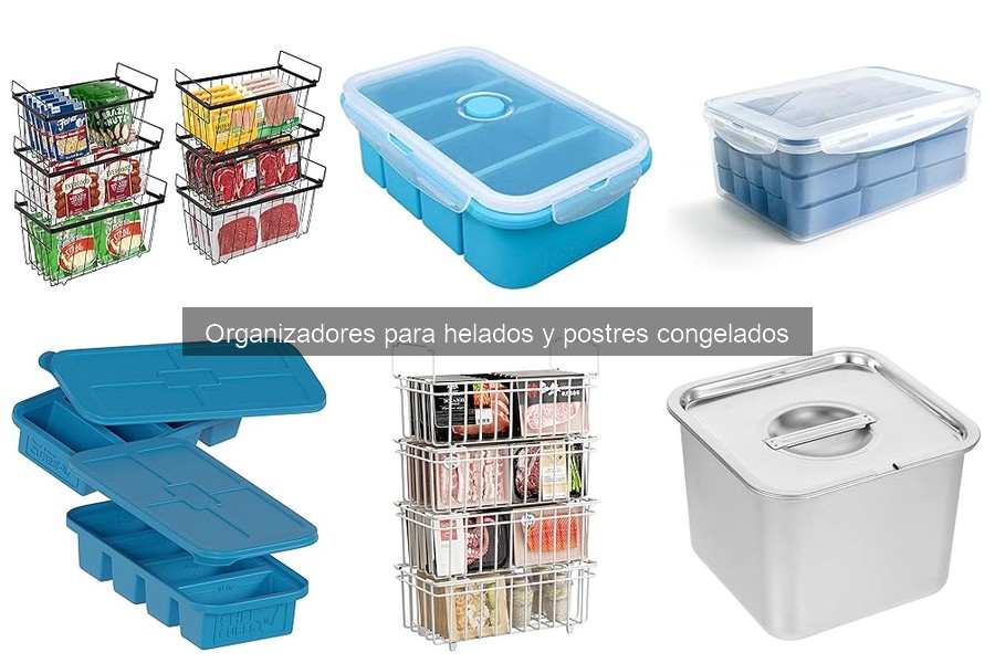 Errores comunes al usar organizadores para helados y postres