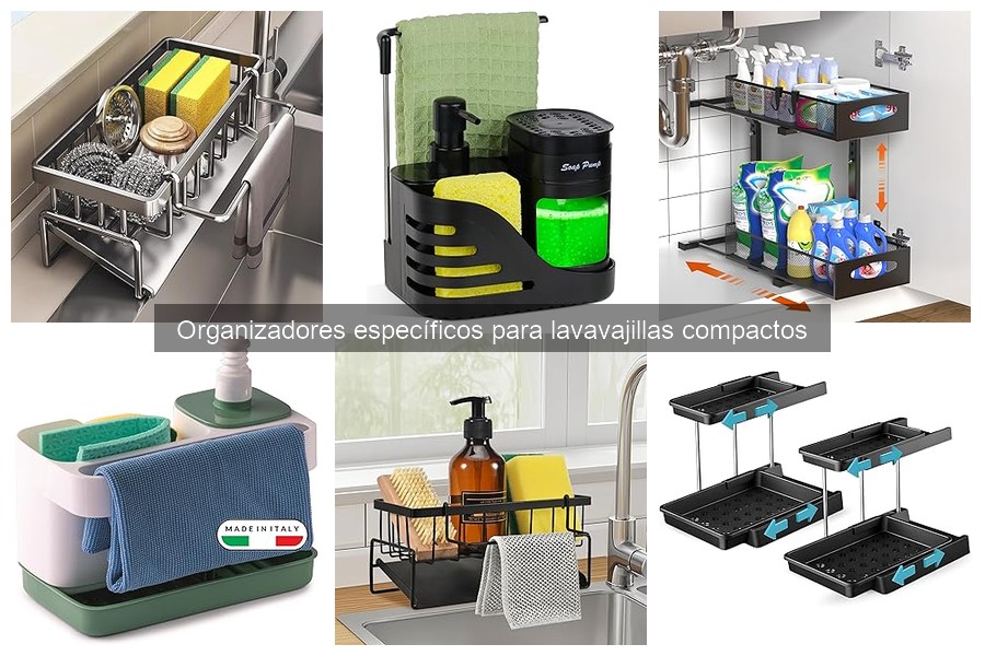 Errores comunes al usar organizadores para lavavajillas compactos