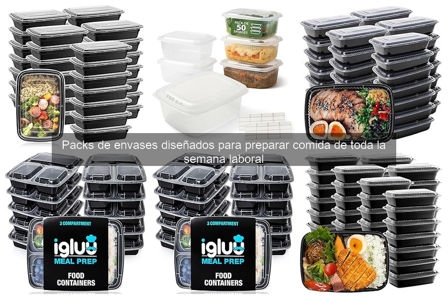 Errores comunes al usar packs de envases para comida