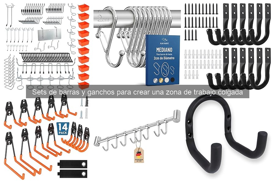 Errores comunes al usar sets de barras y ganchos en la cocina