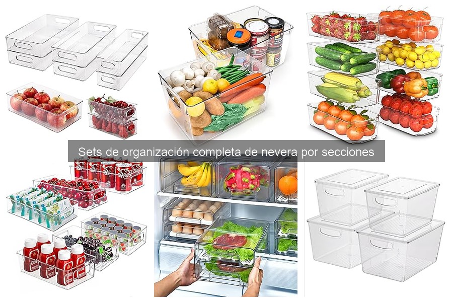 Errores comunes al usar sets de organización de nevera