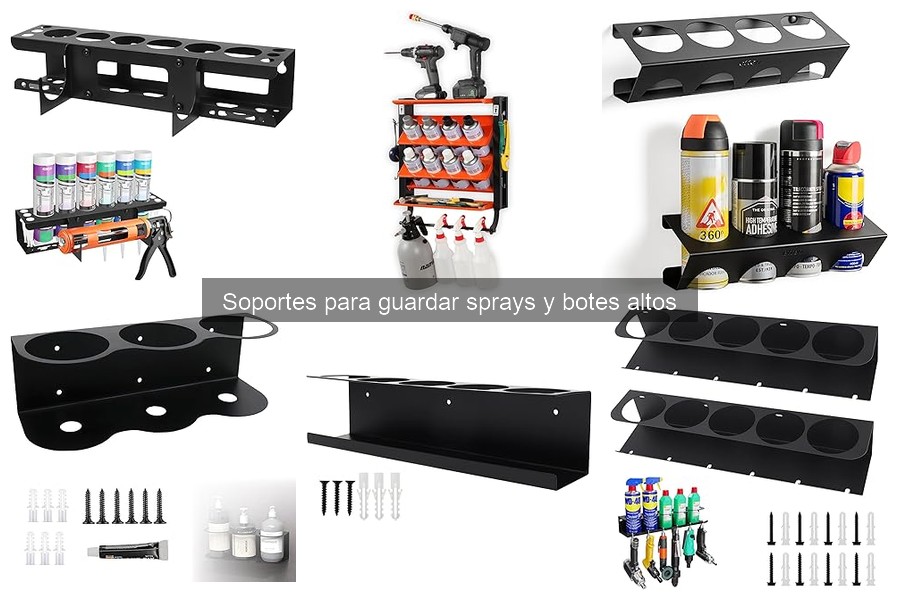 Errores Comunes al Usar Soportes para Sprays y Botes Altos