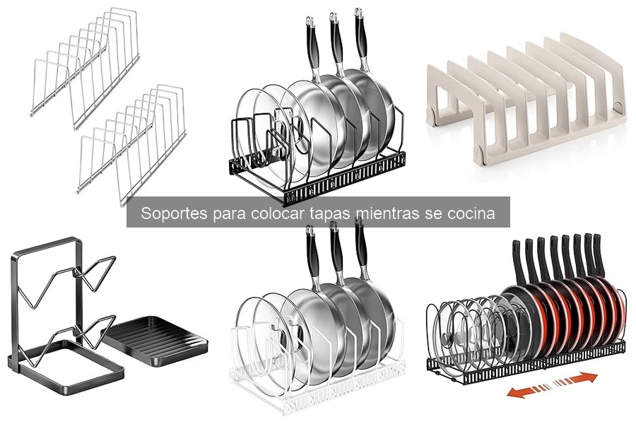Errores comunes al usar soportes para tapas de cocina