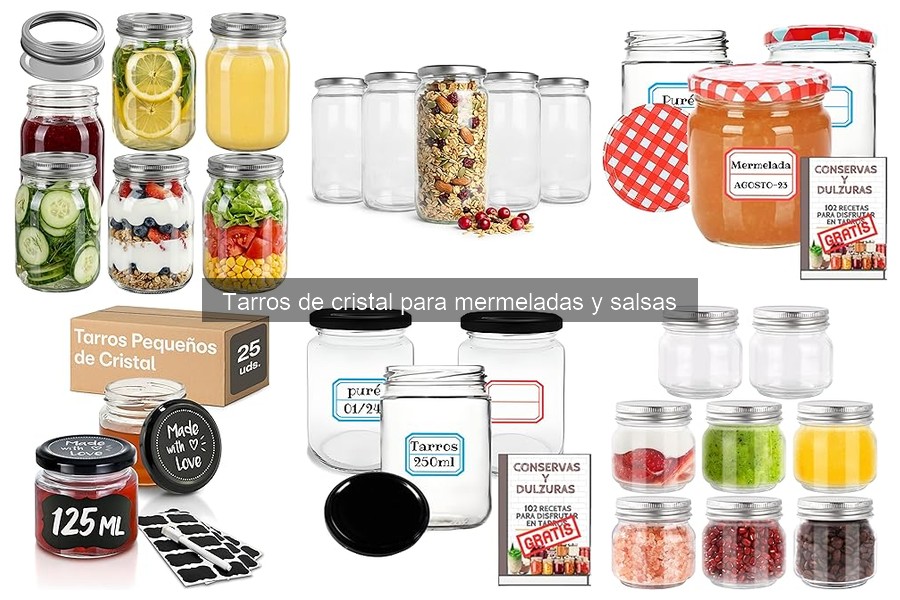 Errores comunes al usar tarros de cristal para mermeladas