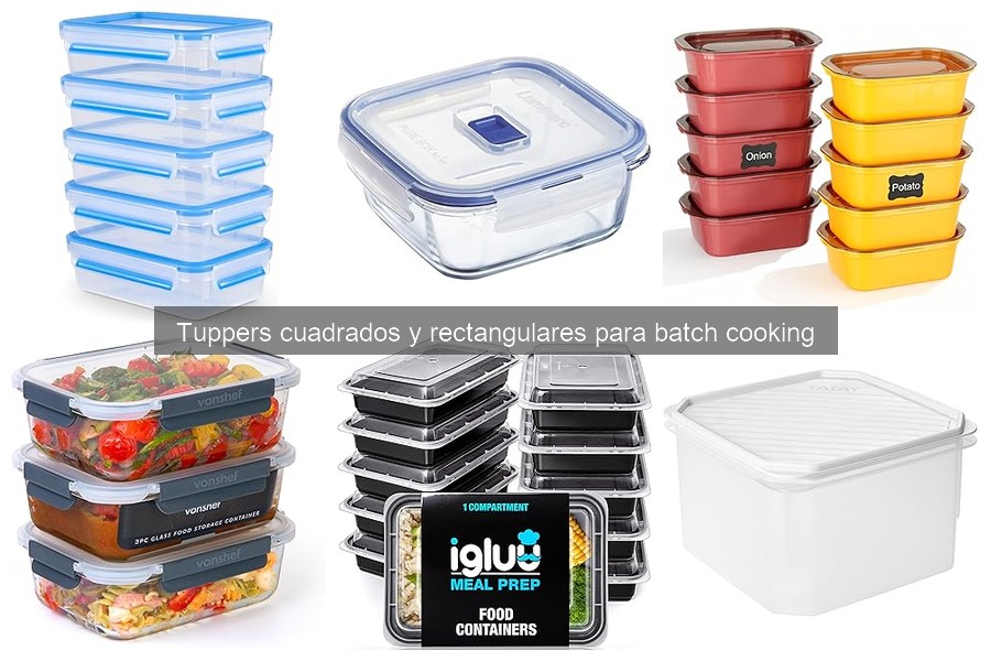 Errores comunes al usar tuppers cuadrados y rectangulares