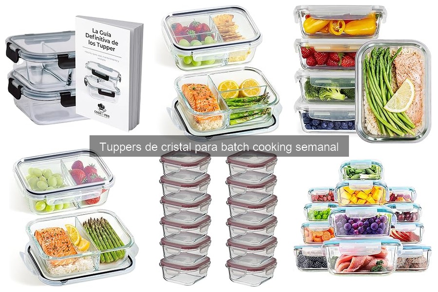 Errores comunes al usar tuppers de cristal para batch cooking