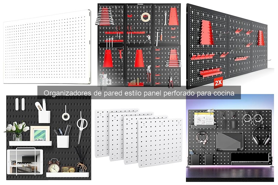 Errores comunes con organizadores de pared en la cocina