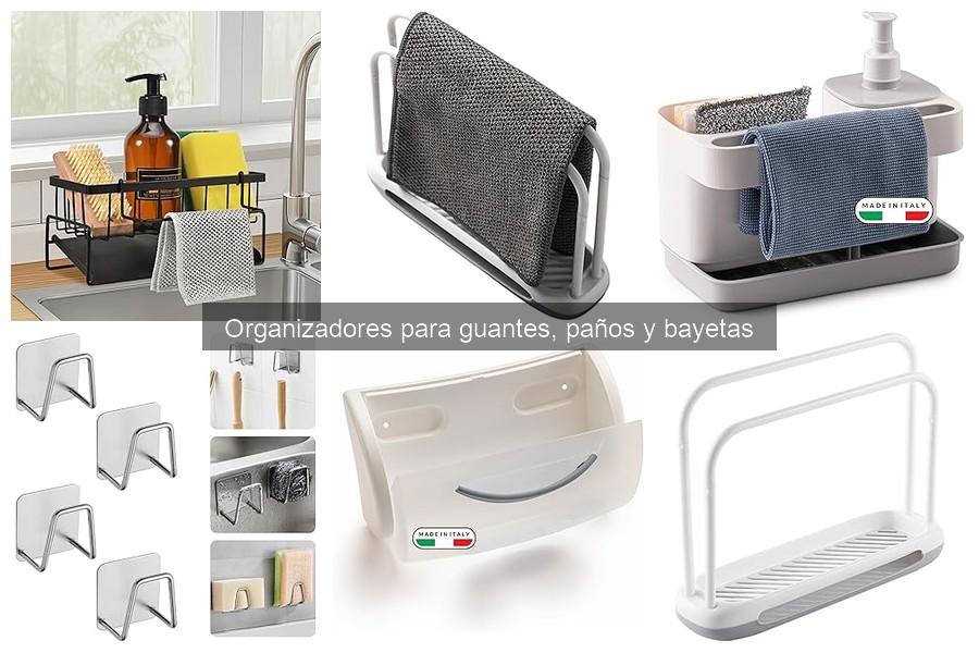 Errores comunes con organizadores para guantes y paños
