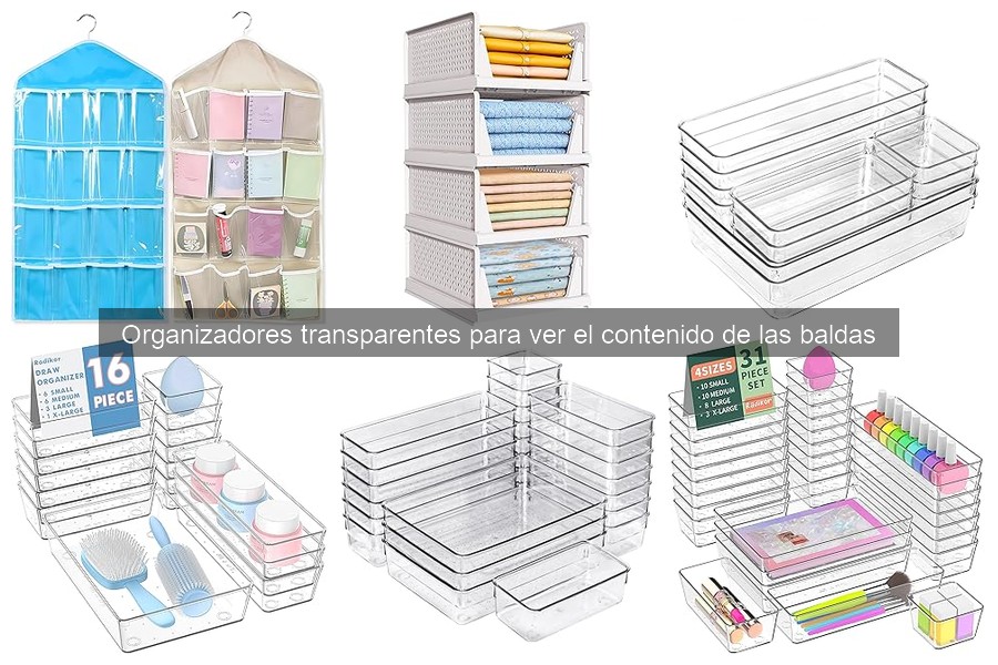 Errores comunes con organizadores transparentes en la cocina