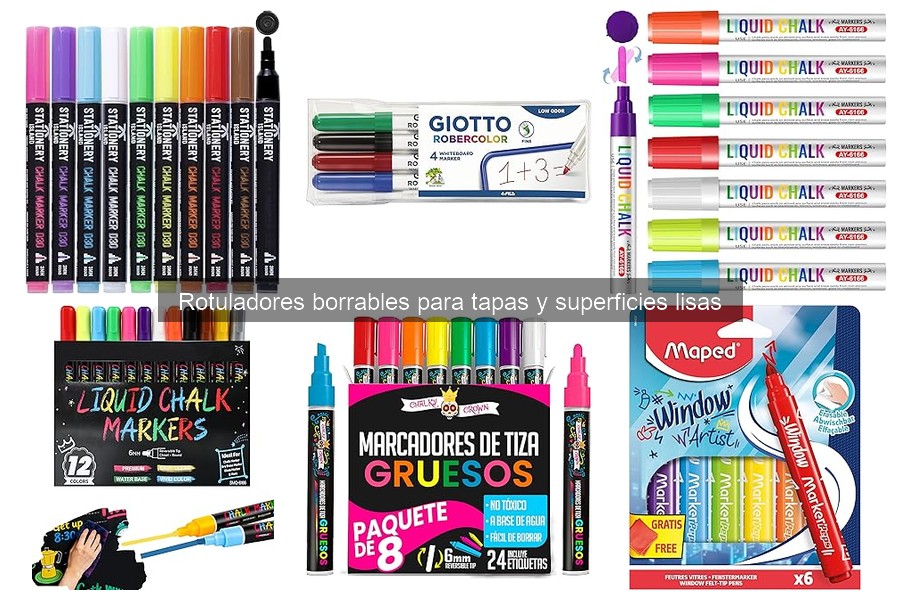 Errores comunes con rotuladores borrables y sus soluciones