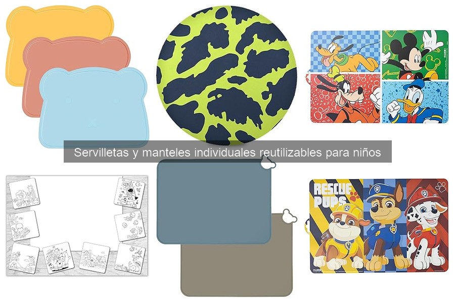 Errores comunes con servilletas y manteles reutilizables para niños