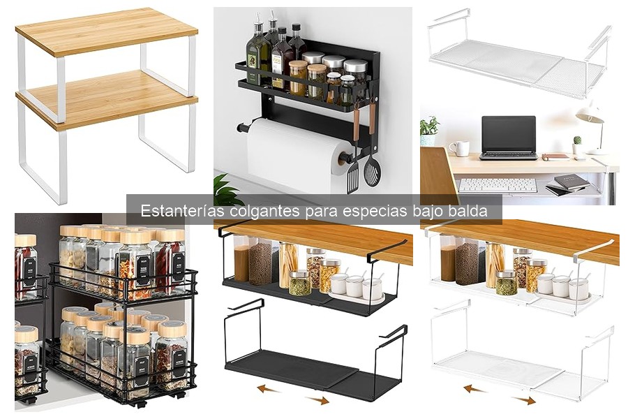 Estanterías Colgantes para Especias: ¿Qué Son y Beneficios?