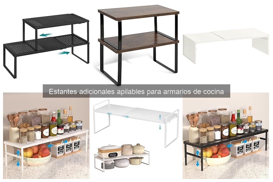 Estantes Apilables para Armarios de Cocina: ¿Qué Son?