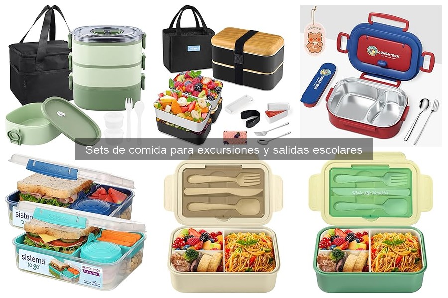 Evolución de los Sets de Comida para Excursiones en Diseño