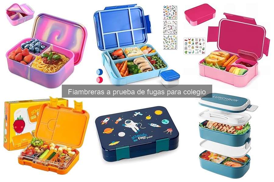 Fiambreras a prueba de fugas recomendadas por padres