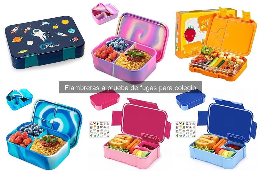 Fiambreras a prueba de fugas: ¿Son aptas para microondas?