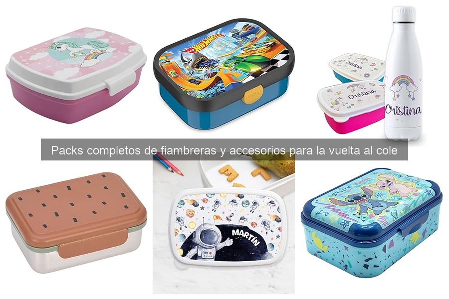 Fiambreras ecológicas para el cole: opciones sostenibles