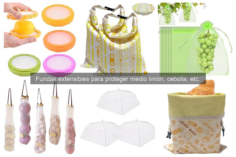 Fundas extensibles para limón y cebolla: ¿Qué son y cómo funcionan?