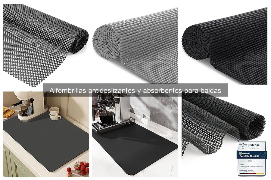 Guía de compra de alfombrillas antideslizantes y absorbentes