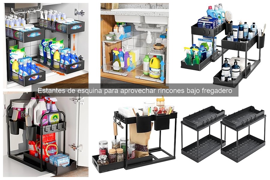 Guía de compra de estantes de esquina para cocina