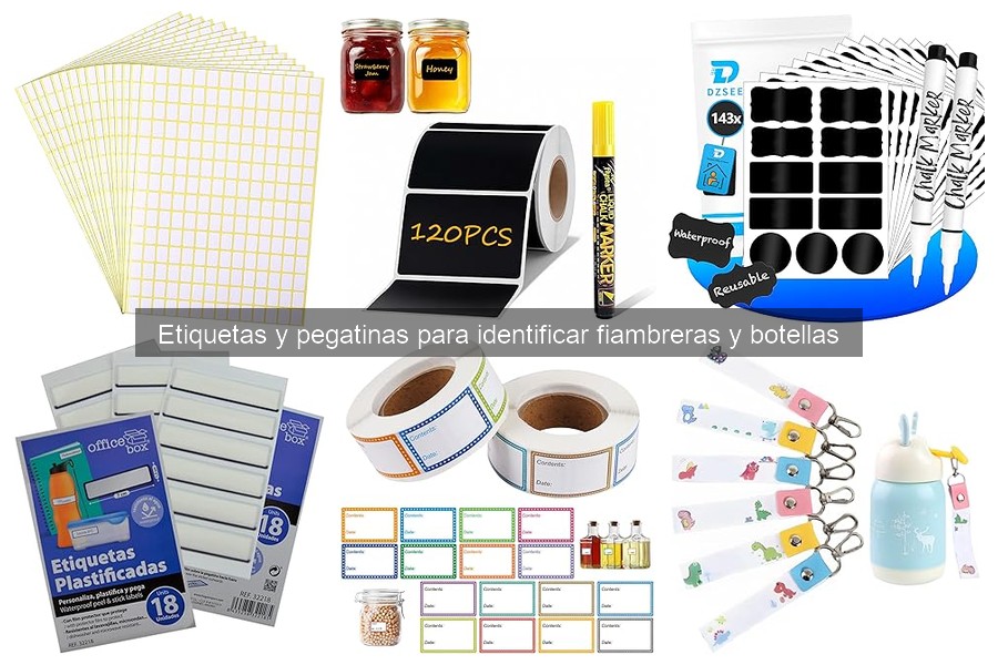 Guía de compra de etiquetas para fiambreras y botellas