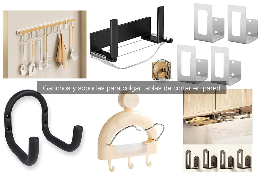 Guía de compra de ganchos y soportes para tablas de cortar