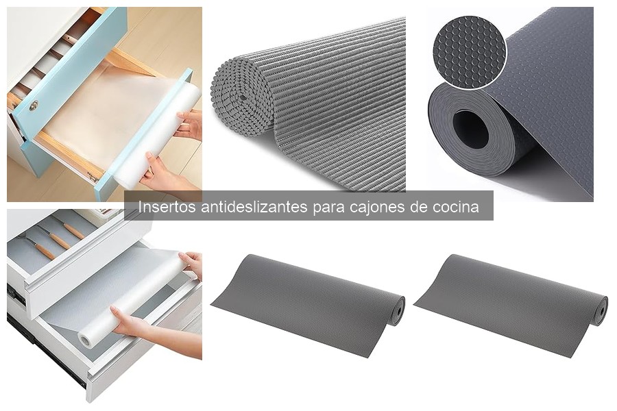 Guía de compra de insertos antideslizantes para cajones