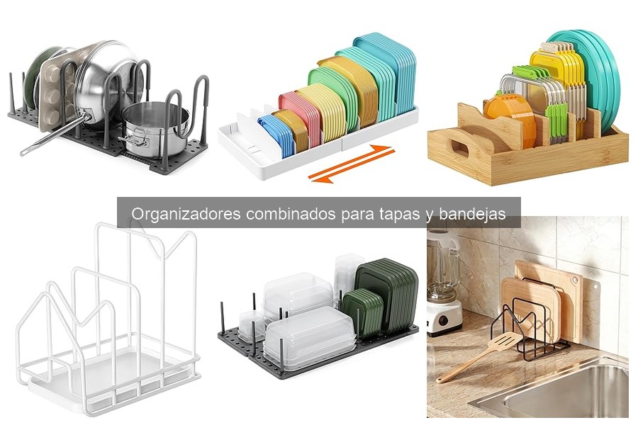 Guía de compra de organizadores combinados para tapas y bandejas