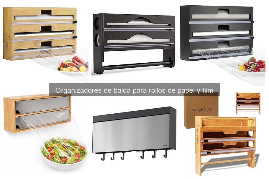 Guía de compra de organizadores de balda para rollos de papel