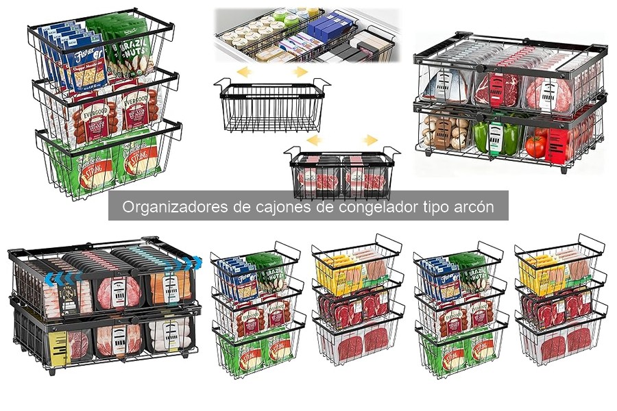 Guía de compra de organizadores para cajones de congelador
