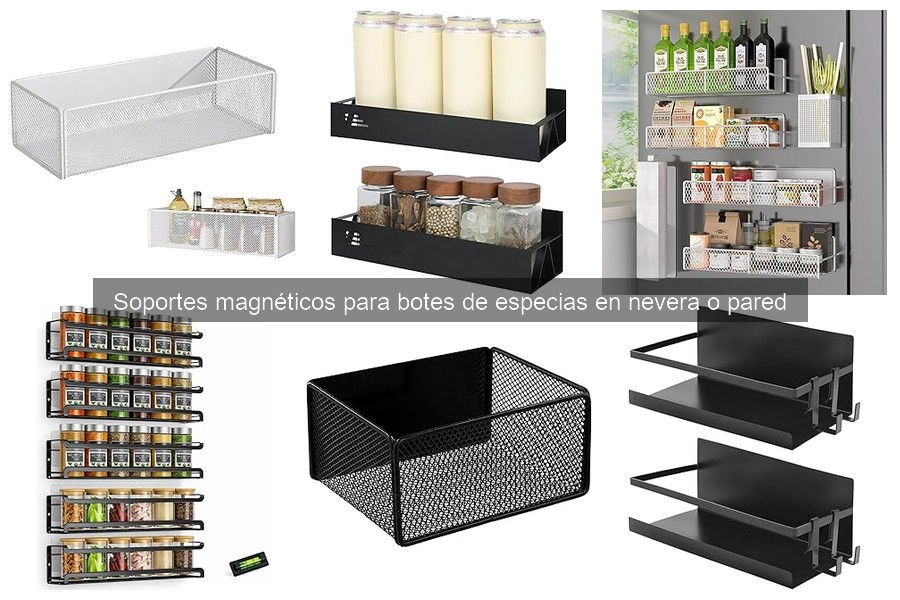 Guía de compra de soportes magnéticos para especias