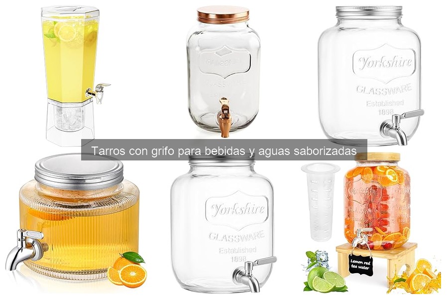 Guía de compra de tarros con grifo para bebidas