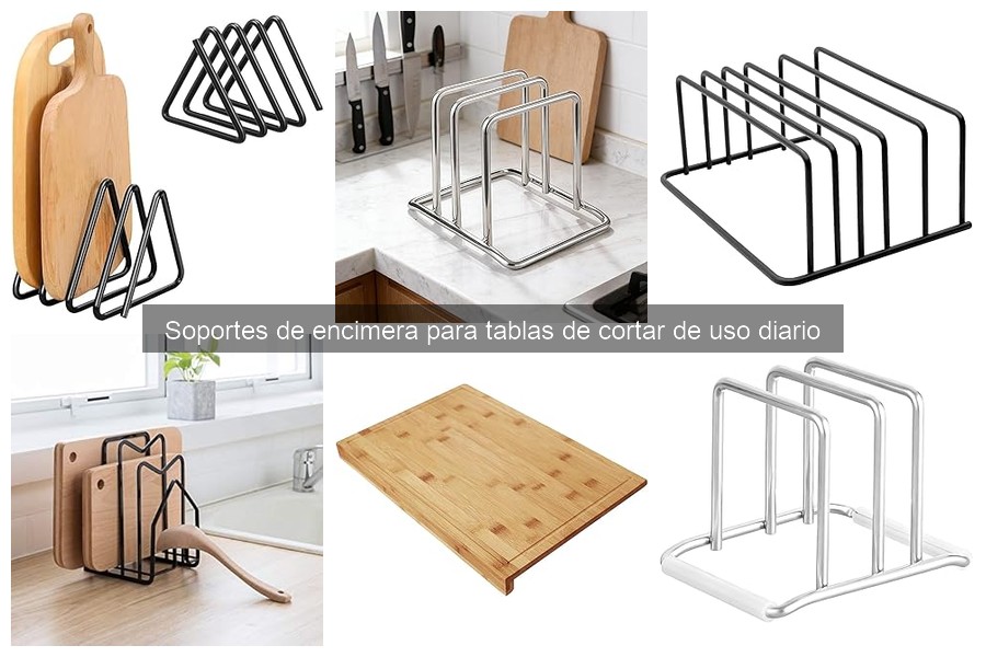 Guía de compra: Soportes de encimera para tablas de cortar